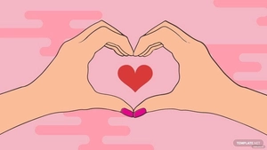 Valentine's Day Plain Background