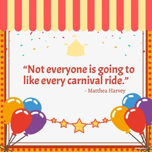 Carnival Quote Vector