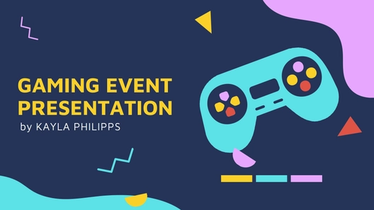 Gaming Event Presentation Template Gaming Event Presentation Template