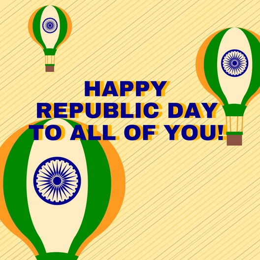 Republic Day Whatsapp post