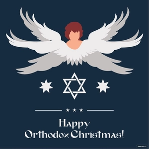 Orthodox Christmas Illustration