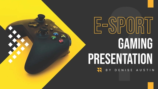 Esport Gaming Presentation Template
