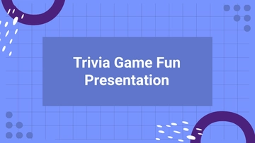 Free Trivia Game Fun Presentation Template to Edit Online