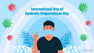 International Day of Epidemic Preparedness Day Background