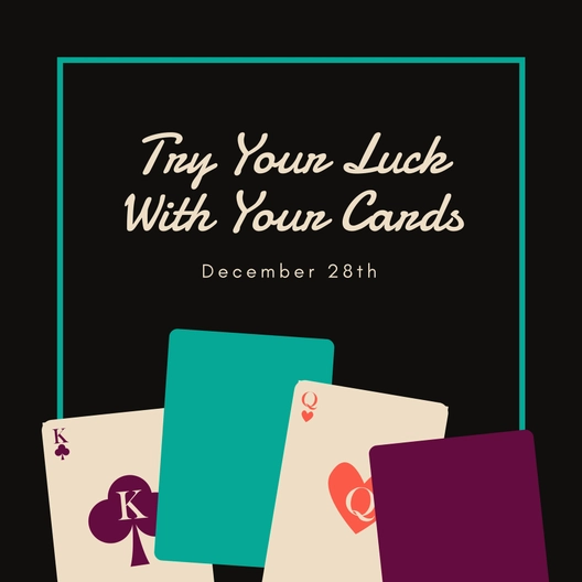 National Card Playing Day Instagram Post