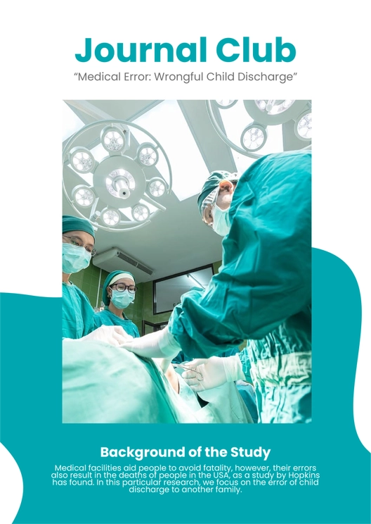 Journal Club Handout Template