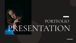 Free Portfolio Presentation Template to Edit Online