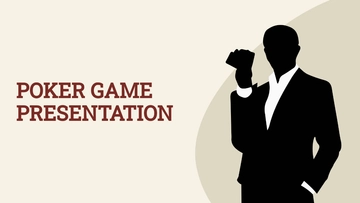 Free Poker Game Presentation Template to Edit Online