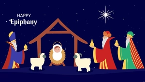 High Resolution Epiphany Day Background