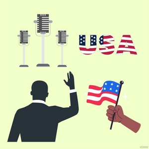 Martin Luther King Day Clipart Vector