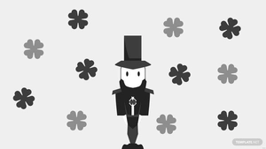 St. Patrick's Day Drawing Background