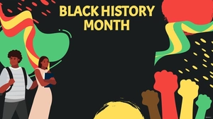 Black History Month Banner Background
