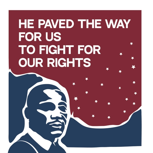 Martin Luther King Day Wishes Vector