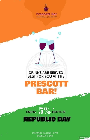 Republic Day Event Poster