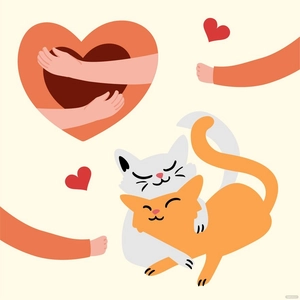 National Hugging Day Clipart Vector