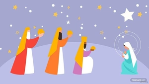 Epiphany Day Design Background