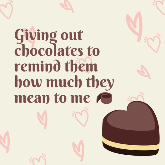 Valentine's Day Instagram Post