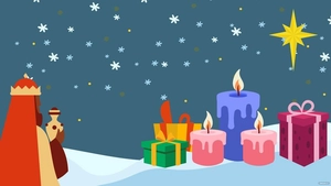 High Resolution Orthodox Christmas Background