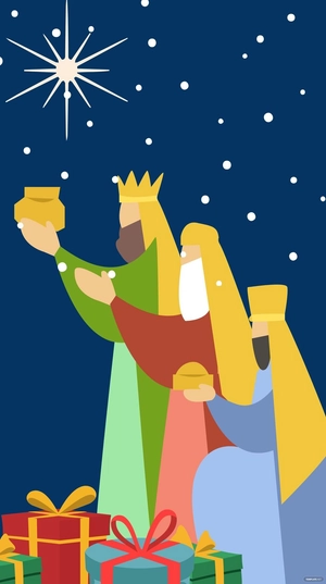 Orthodox Christmas iPhone Background