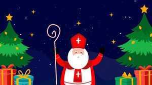 Orthodox Christmas Banner Background