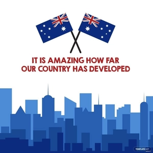 Australia Day Quote Vector