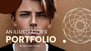 Illustrator Portfolio Presentation Template