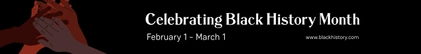 Black History Month Website Banner