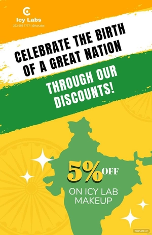 Happy Republic Day Poster