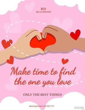 Valentine's Day Flyer