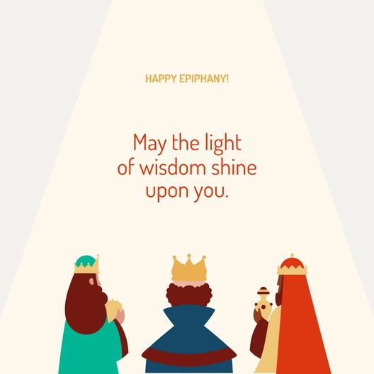 Epiphany Day Instagram Post