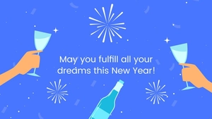 Orthodox New Year Wishes Background