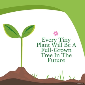 Arbor Day Quote Vector