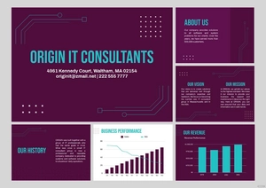 IT Consulting Company Profile Template