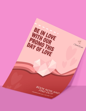 Sale Valentine's Day Flyer