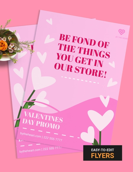 Happy Valentine's Day Flyer
