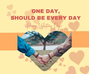 Valentine's Day Photo Banner