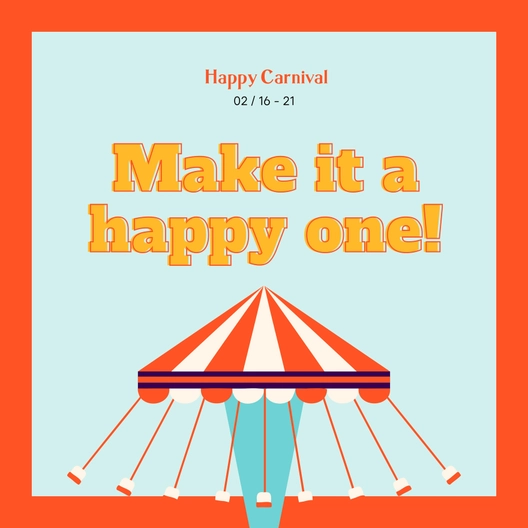 Carnival Instagram Post