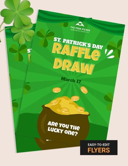 Creative St. Patrick's Day Flyer