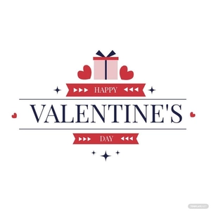 Valentine's Day Logo Clipart