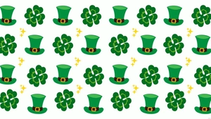 St. Patrick's Day Pattern Background