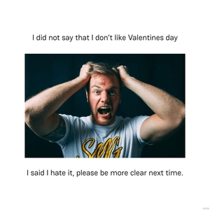 I Hate Valentine's Day Meme