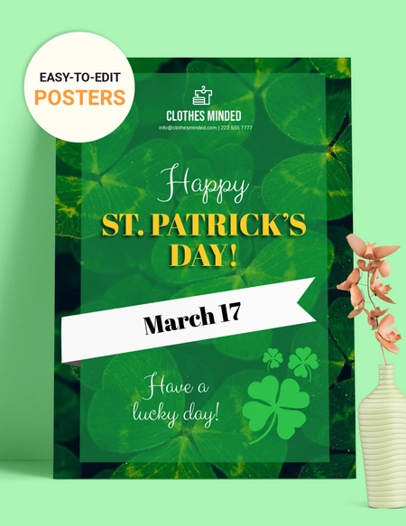 St. Patrick's Day Poster