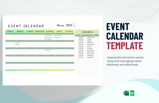 Event Calendar Templates