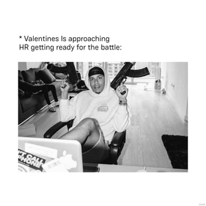 Happy Valentine's Day Coworkers Meme