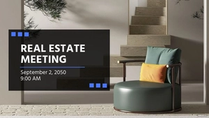 Real Estate Meeting Presentation Template