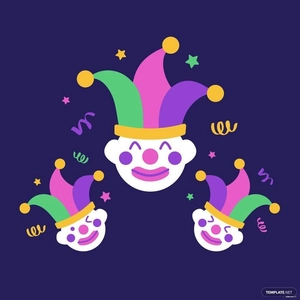 Happy Mardi Gras Carnival Illustration
