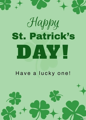 St. Patrick's Day Greeting