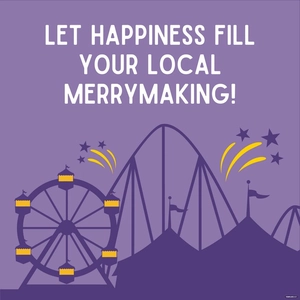 Carnival Festival Greeting Card Vector