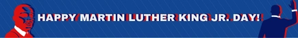 Martin Luther King Day Website Banner