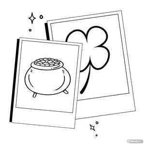St. Patrick's Day Image Drawing